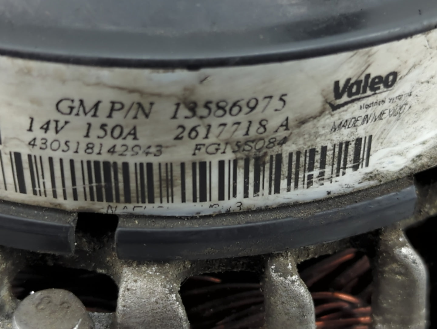2016 Buick Lacrosse Alternator Replacement Generator Charging Assembly Engine OEM P/N:2617718A 13586975 Fits OEM Used Auto P