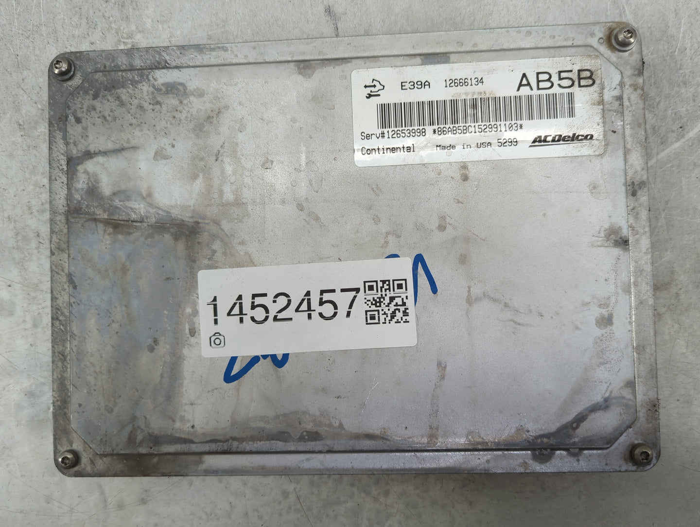 2013-2016 Buick Lacrosse PCM Engine Control Computer ECU ECM PCU OEM P/N:12666134 12653998, E39A Fits Fits 2013 2014 2015 20