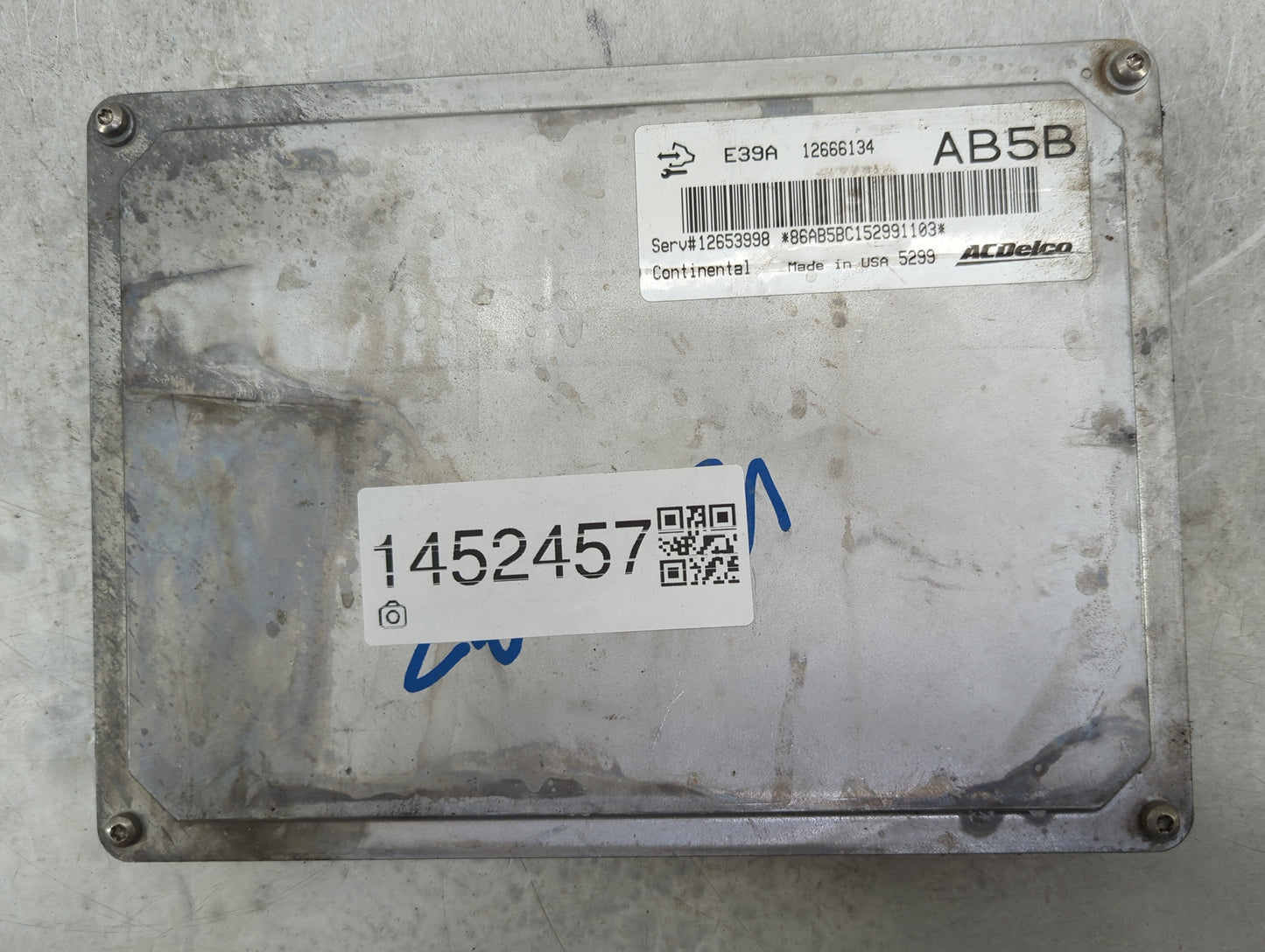 2013-2016 Buick Lacrosse PCM Engine Control Computer ECU ECM PCU OEM P/N:12666134 12653998, E39A Fits Fits 2013 2014 2015 20
