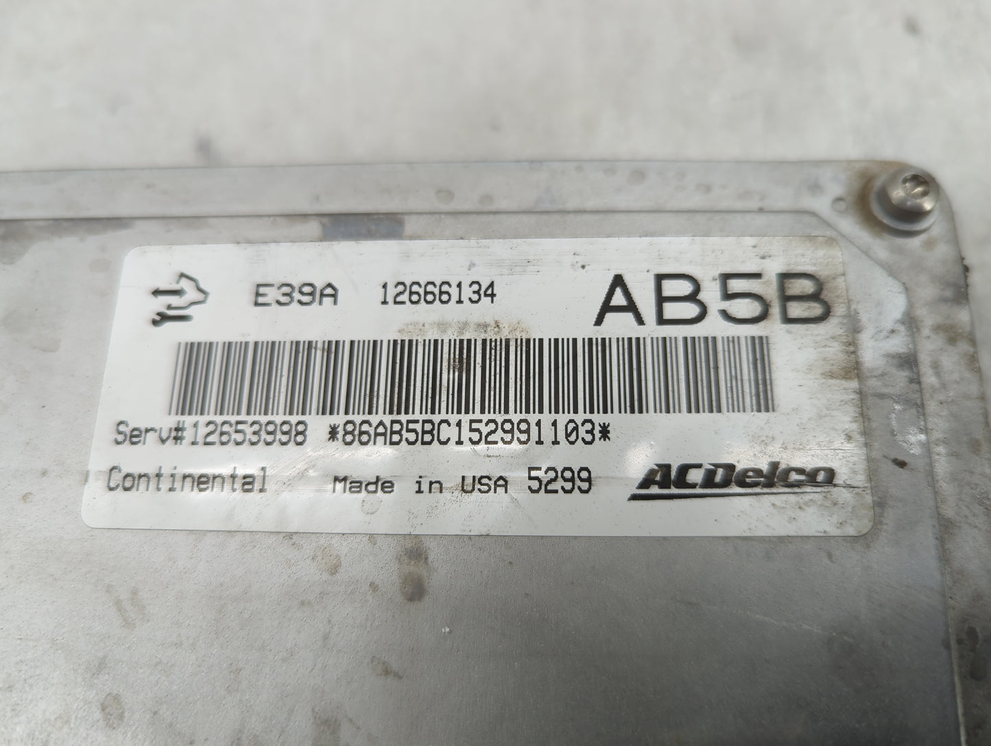 2013-2016 Buick Lacrosse PCM Engine Control Computer ECU ECM PCU OEM P/N:12666134 12653998, E39A Fits Fits 2013 2014 2015 20