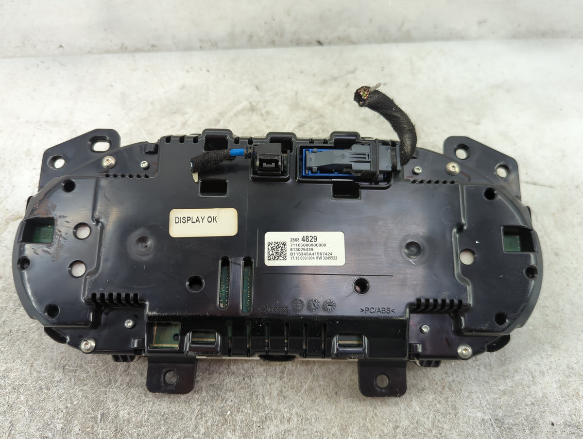2016 Buick Lacrosse Instrument Cluster Speedometer Gauges P/N:26684829 7110500000000X, 813075439, B115345A41567424 Miles: Fi