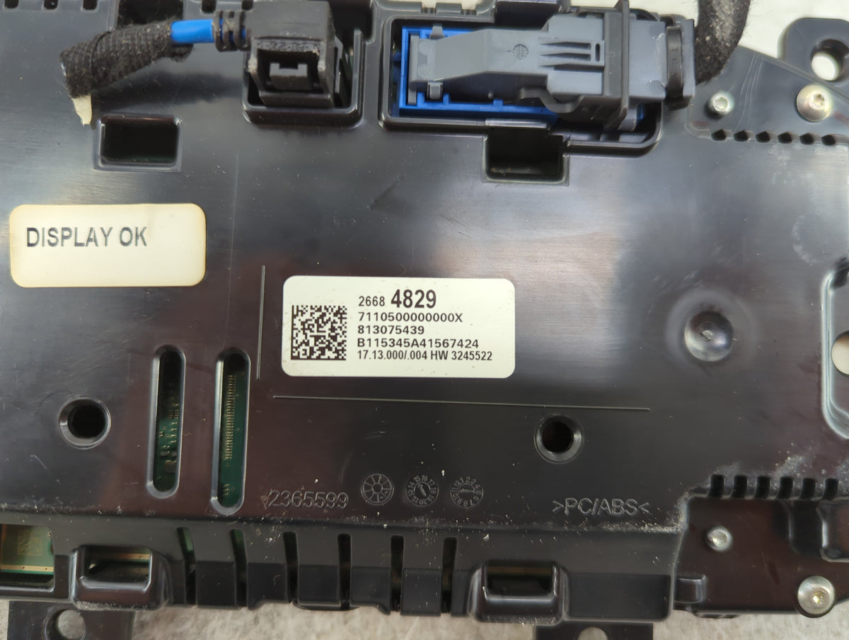 2016 Buick Lacrosse Instrument Cluster Speedometer Gauges P/N:26684829 7110500000000X, 813075439, B115345A41567424 Miles: Fi