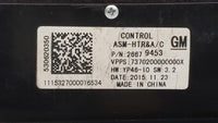 2014-2016 Buick Lacrosse Climate Control Module Temperature AC/Heater Replacement P/N:26679453 Fits Fits 2014 2015 2016 OEM 
