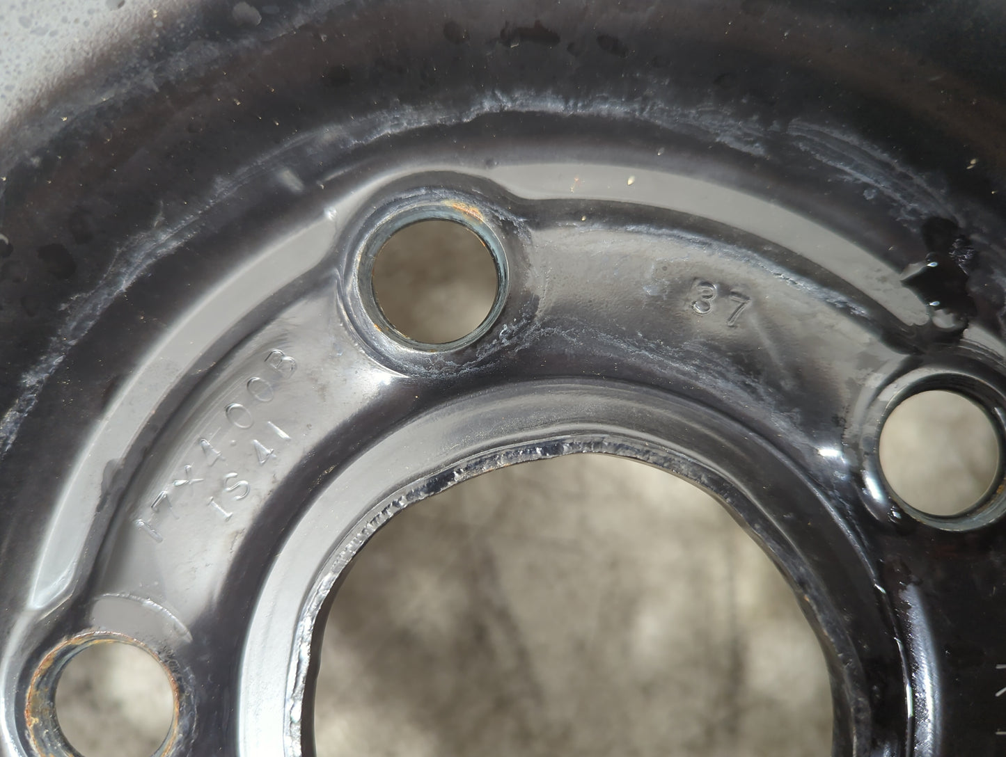 2016 Buick Lacrosse Spare Donut Tire Wheel Rim Oem 5038430 - Oemusedautoparts1.com