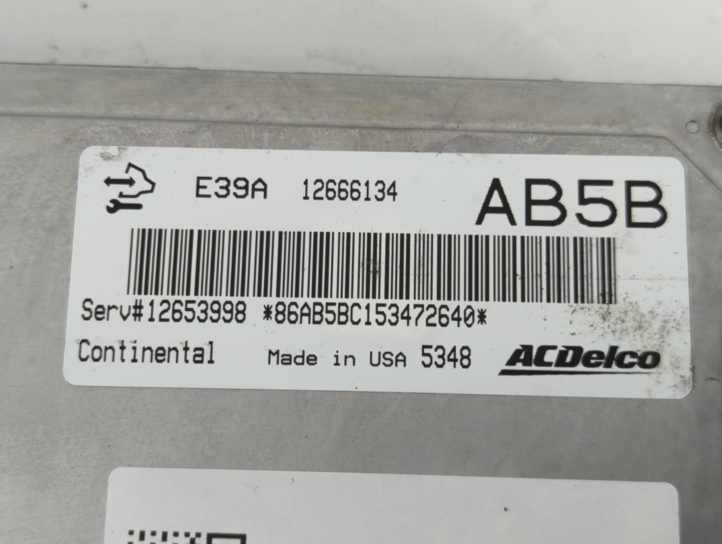 2013-2016 Buick Lacrosse PCM Engine Control Computer ECU ECM PCU OEM P/N:12666134 12653998 Fits Fits 2013 2014 2015 2016 OEM