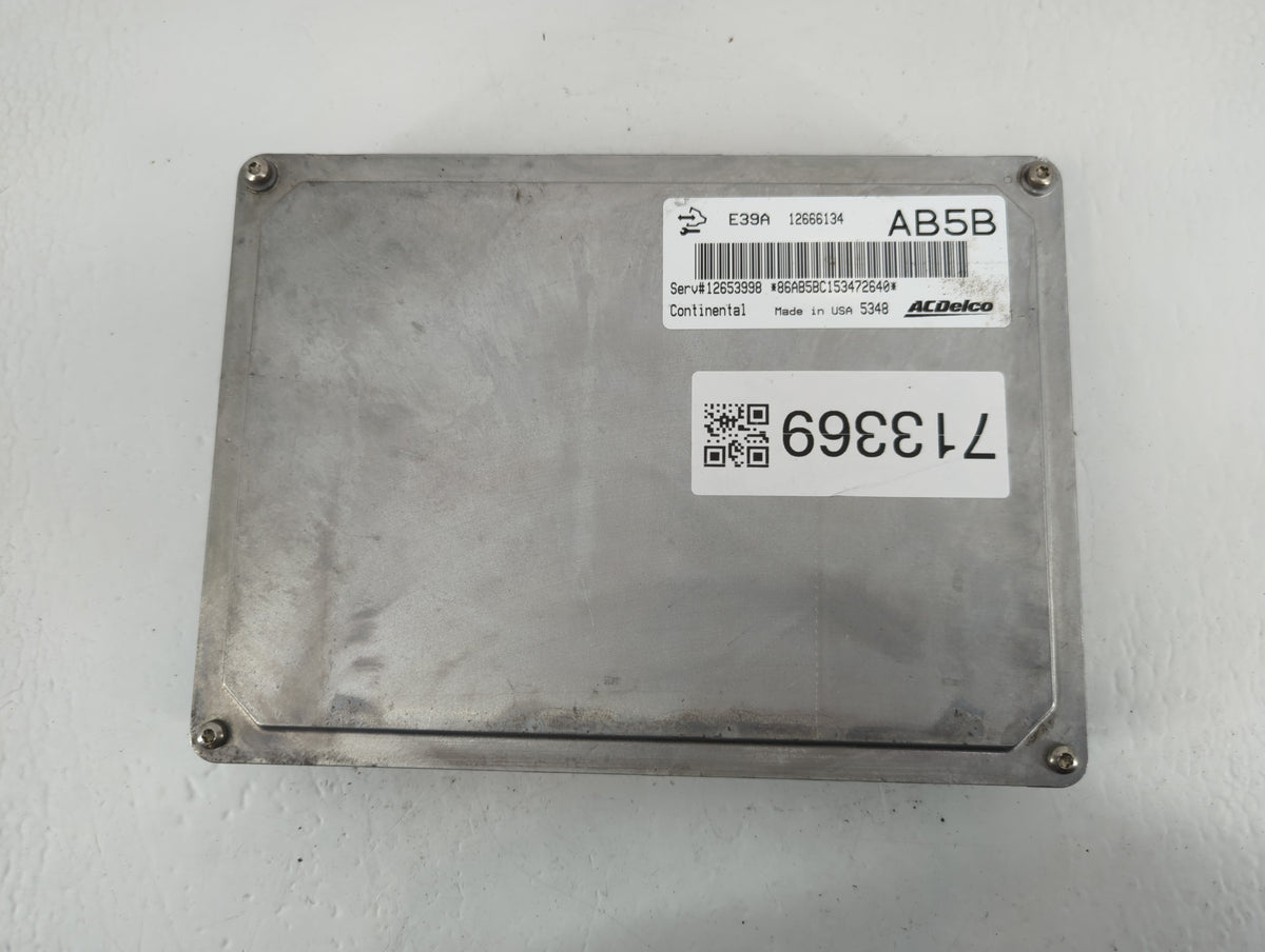 2013-2016 Buick Lacrosse PCM Engine Control Computer ECU ECM PCU OEM P/N:12666134 12653998 Fits 2013 2014 2015 2016 OEM Used