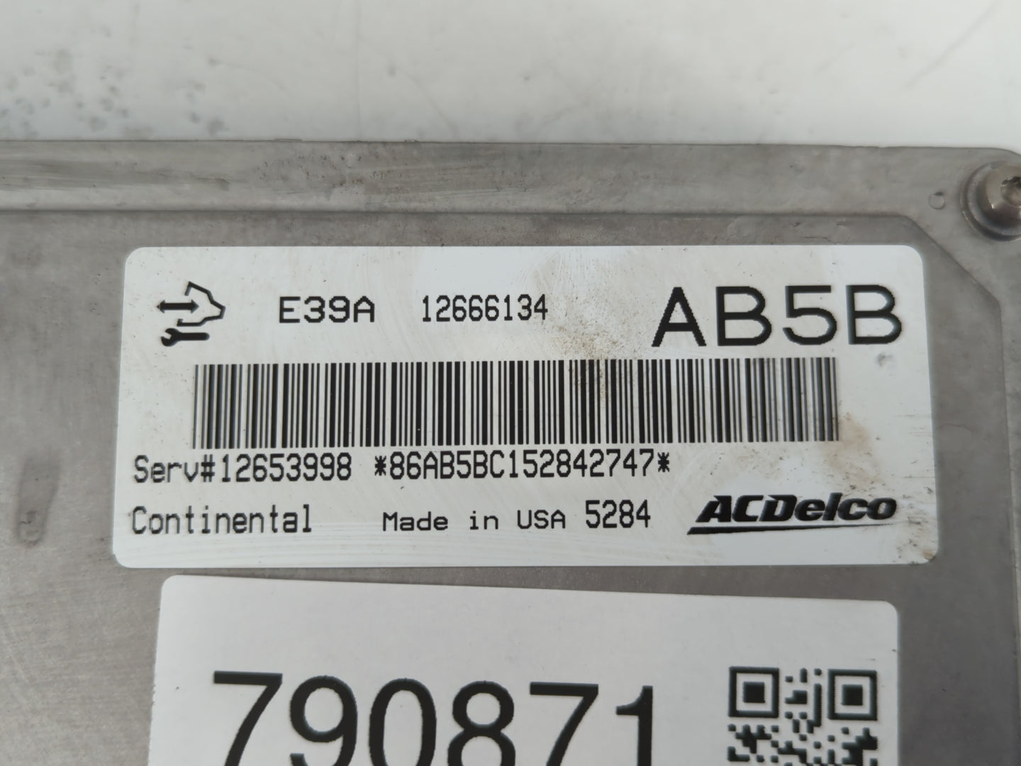 2013-2016 Buick Lacrosse PCM Engine Control Computer ECU ECM PCU OEM P/N:E39A 12666134 Fits Fits 2013 2014 2015 2016 OEM Use