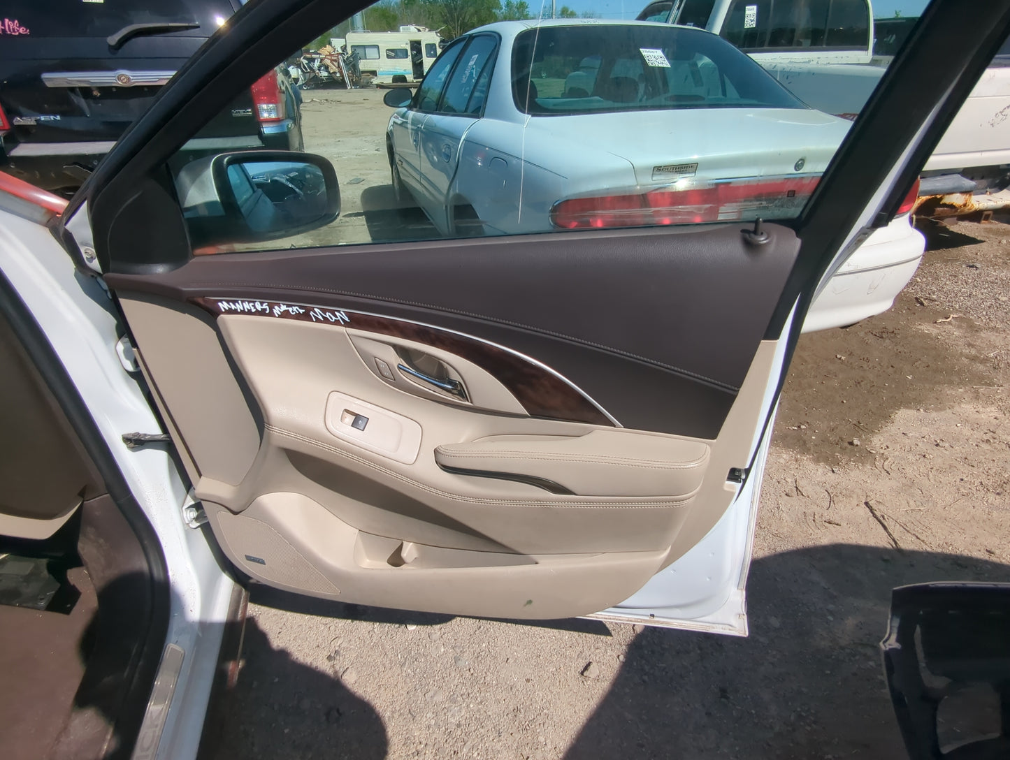 2016 Buick Lacrosse Front Right Passenger Interior Door Panel Trim - Oemusedautoparts1.com