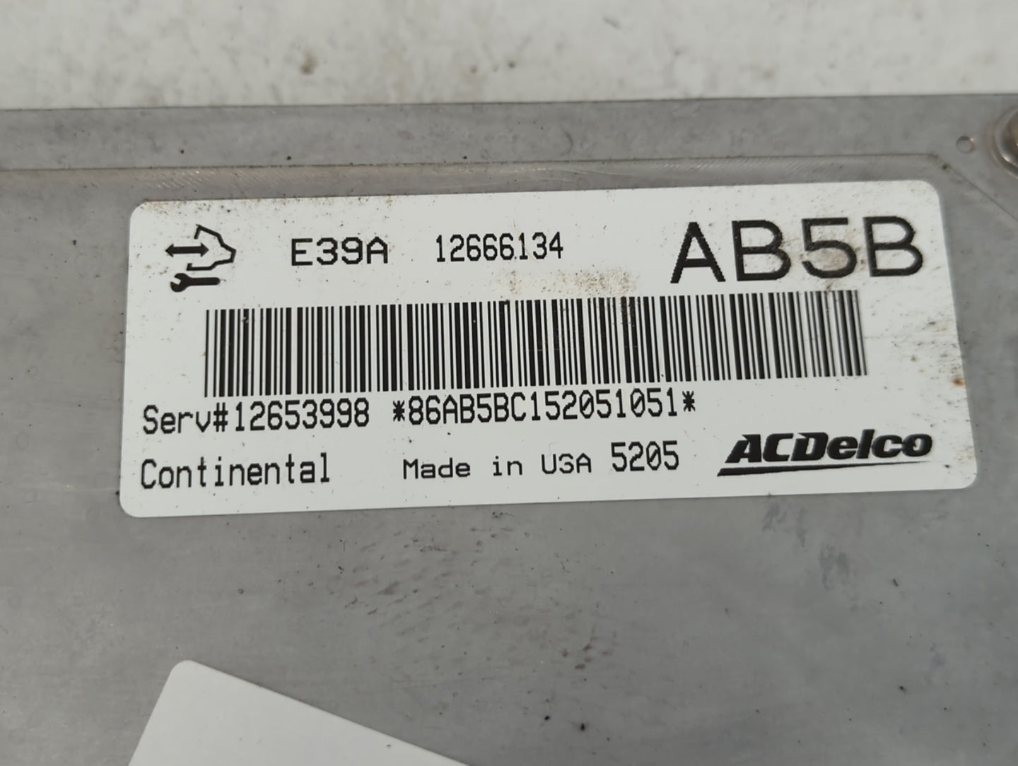 2013-2016 Buick Lacrosse PCM Engine Control Computer ECU ECM PCU OEM P/N:12666134 12653998 Fits Fits 2013 2014 2015 2016 OEM