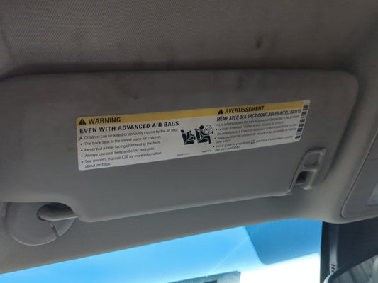 2016-2017 Buick Regal Sun Visor Shade Replacement Driver Left Mirror Fits Fits 2016 2017 OEM Used Auto Parts - Oemusedautopa