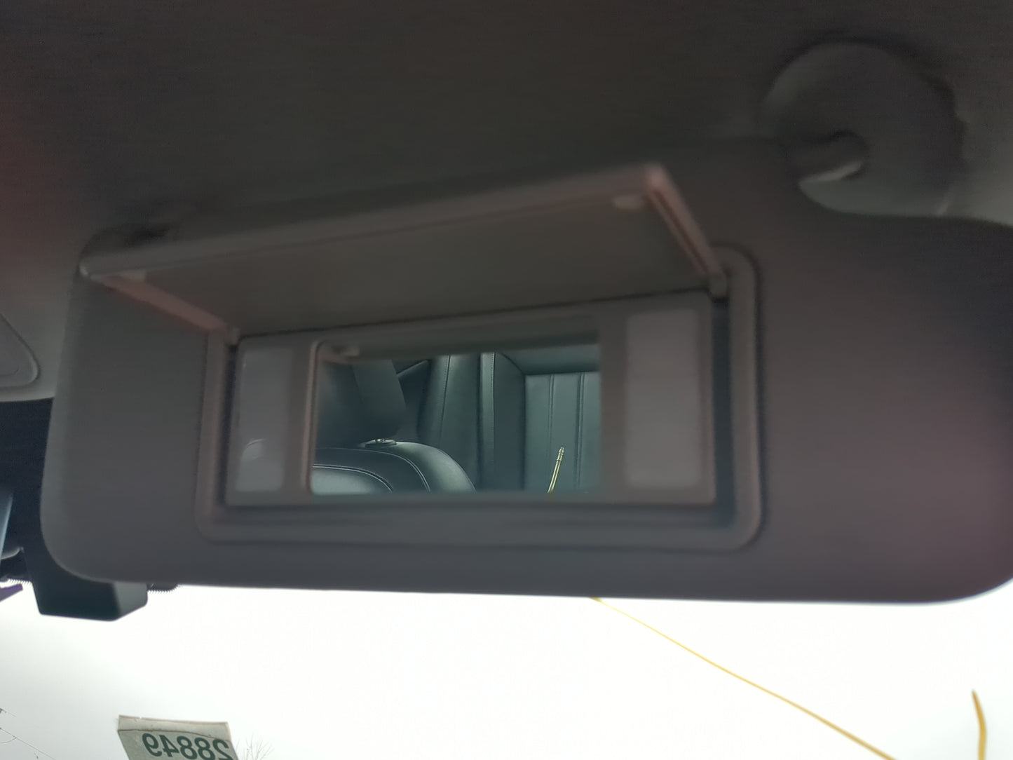 2016-2017 Buick Regal Sun Visor Shade Replacement Passenger Right Mirror Fits Fits 2016 2017 OEM Used Auto Parts - Oemusedau