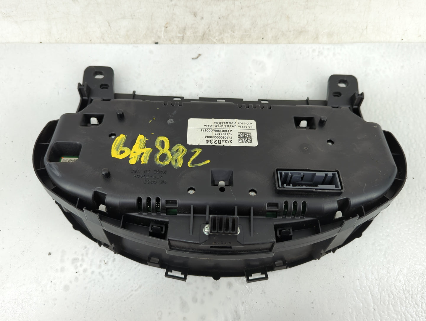 2016 Buick Regal Instrument Cluster Speedometer Gauges Fits OEM Used Auto Parts - Oemusedautoparts1.com