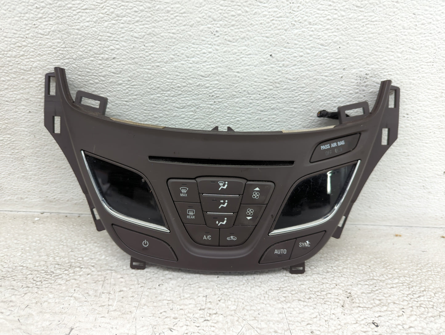 2014-2016 Buick Regal Climate Control Module Temperature AC/Heater Replacement Fits Fits 2014 2015 2016 OEM Used Auto Parts 