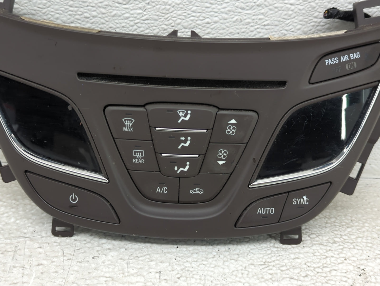 2014-2016 Buick Regal Climate Control Module Temperature AC/Heater Replacement Fits Fits 2014 2015 2016 OEM Used Auto Parts 
