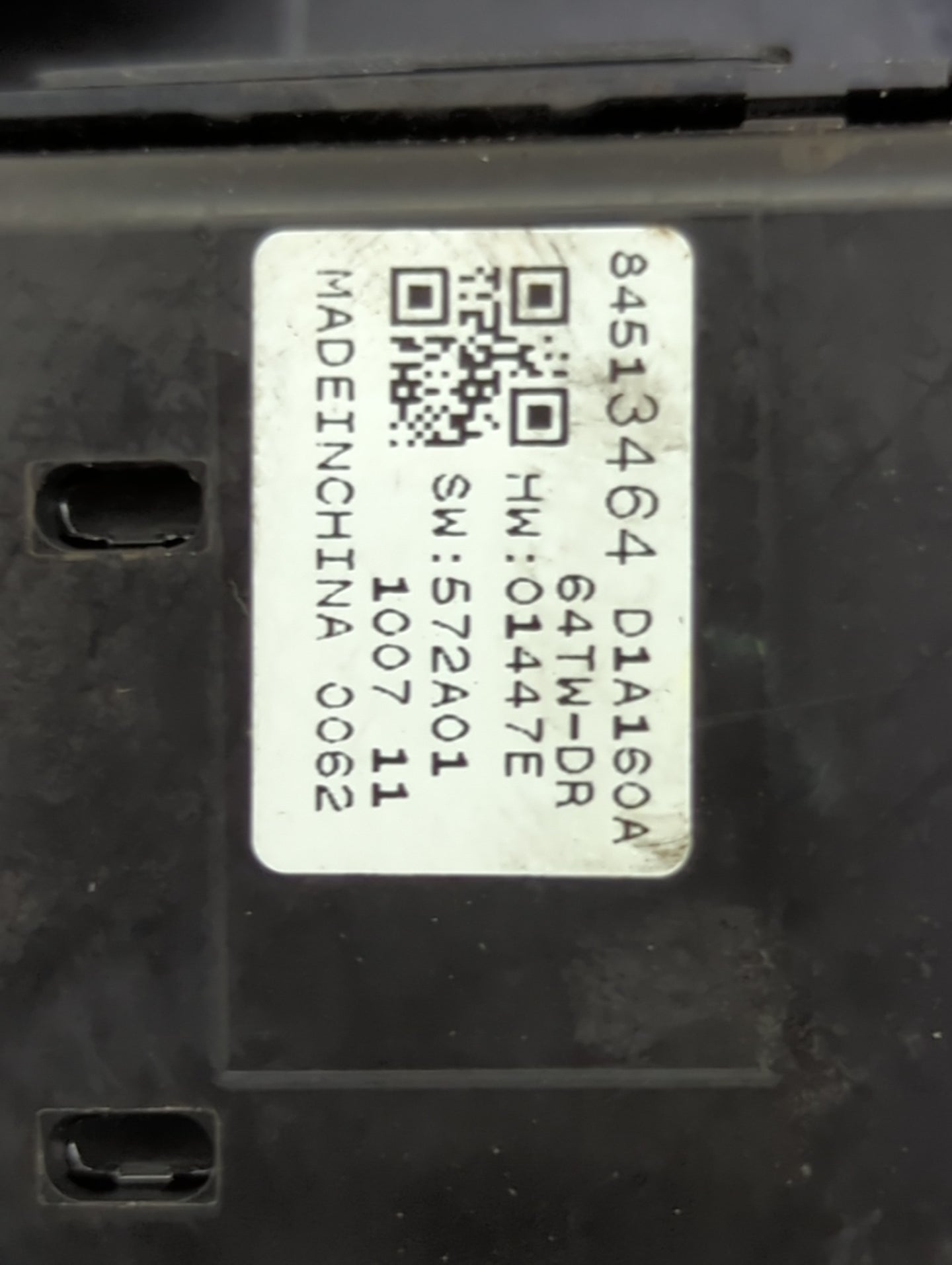 2015-2017 Buick Regal Master Power Window Switch Replacement Driver Side Left P/N:84513464 D1A160A Fits OEM Used Auto Parts 