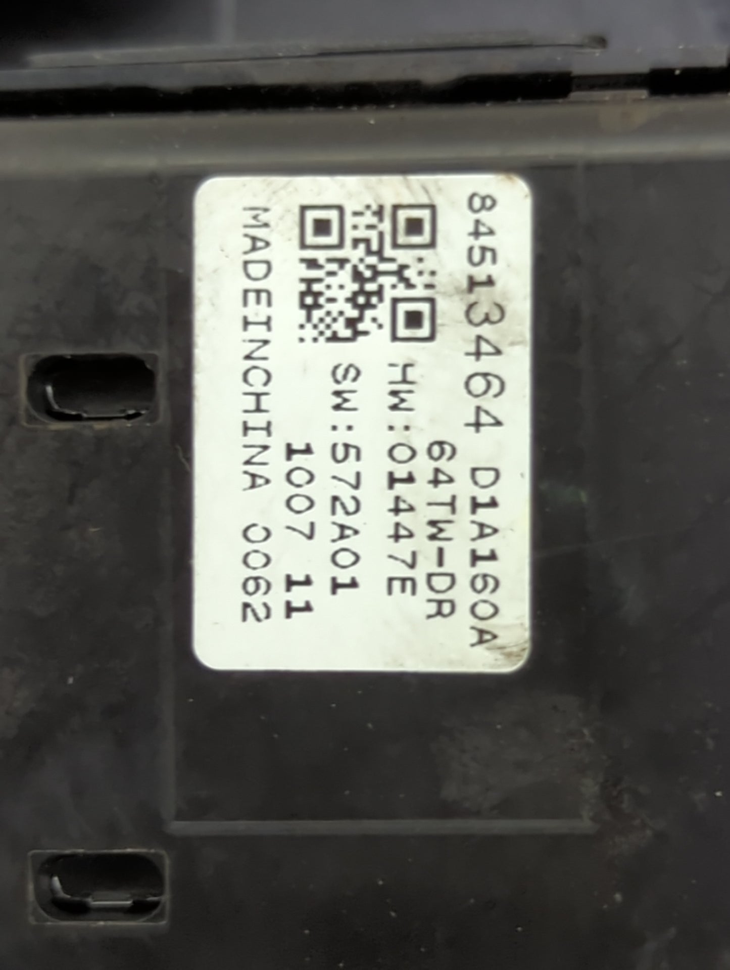 2015-2017 Buick Regal Master Power Window Switch Replacement Driver Side Left P/N:84513464 D1A160A Fits OEM Used Auto Parts 