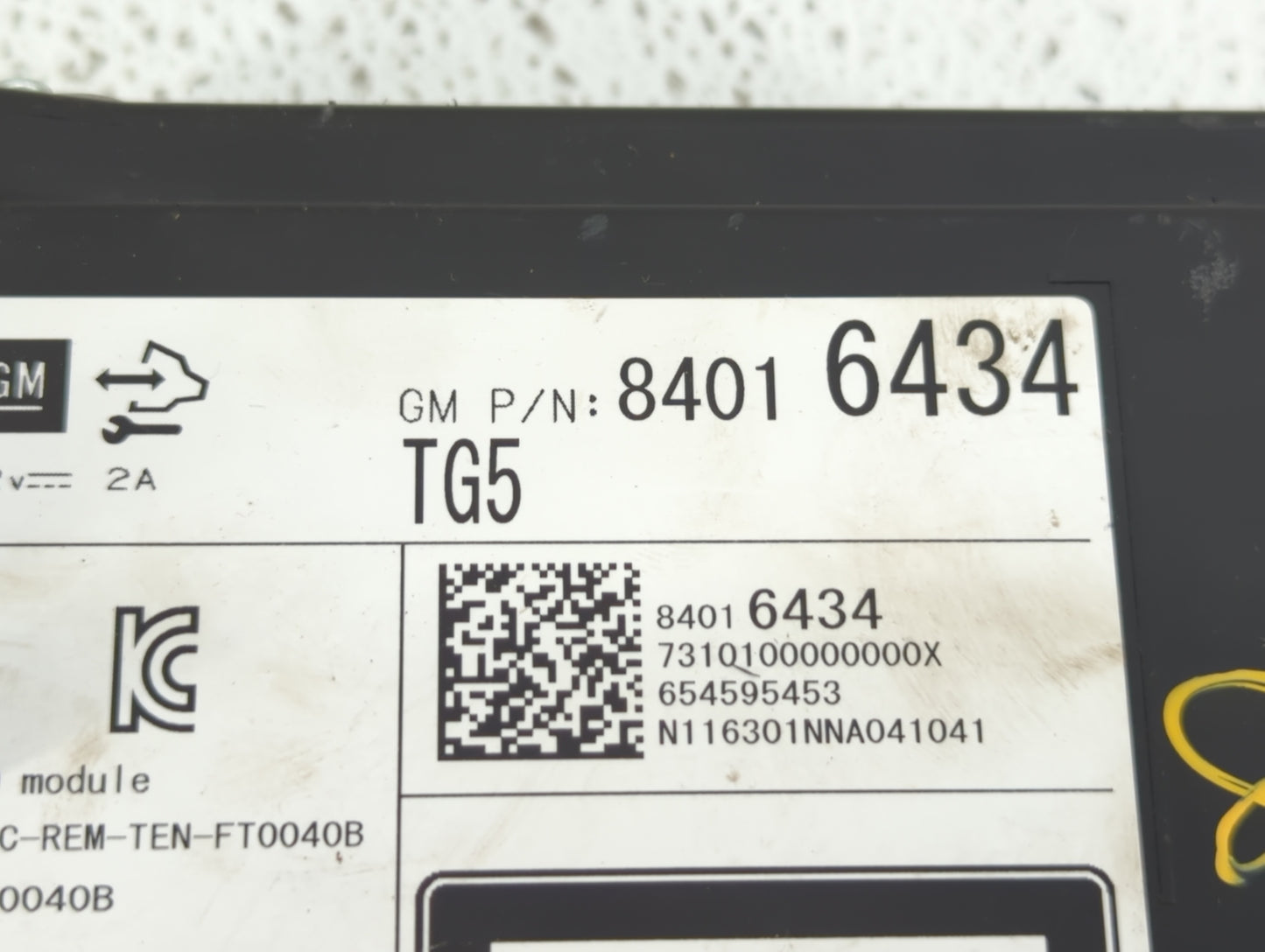 2015-2017 Buick Regal Am Fm Cd Player Radio Receiver - Oemusedautoparts1.com