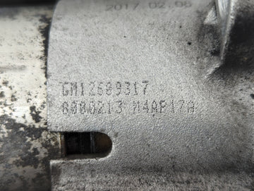 2014-2017 Buick Regal Car Starter Motor Solenoid OEM P/N:GM12669317 Fits Fits 2013 2014 2015 2016 2017 2018 2019 2020 2021 2022 OEM Used Auto Parts