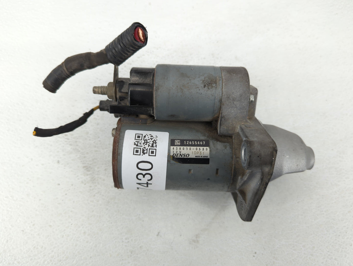 2014-2017 Buick Regal Car Starter Motor Solenoid OEM P/N:12655467 GM12669317 Fits OEM Used Auto Parts - Oemusedautoparts1.co