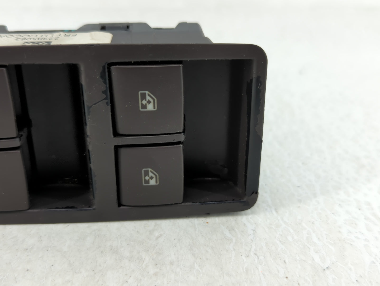 2014-2017 Buick Regal Master Power Window Switch Replacement Driver Side Left P/N:22985062 Fits Fits 2014 2015 2016 2017 201