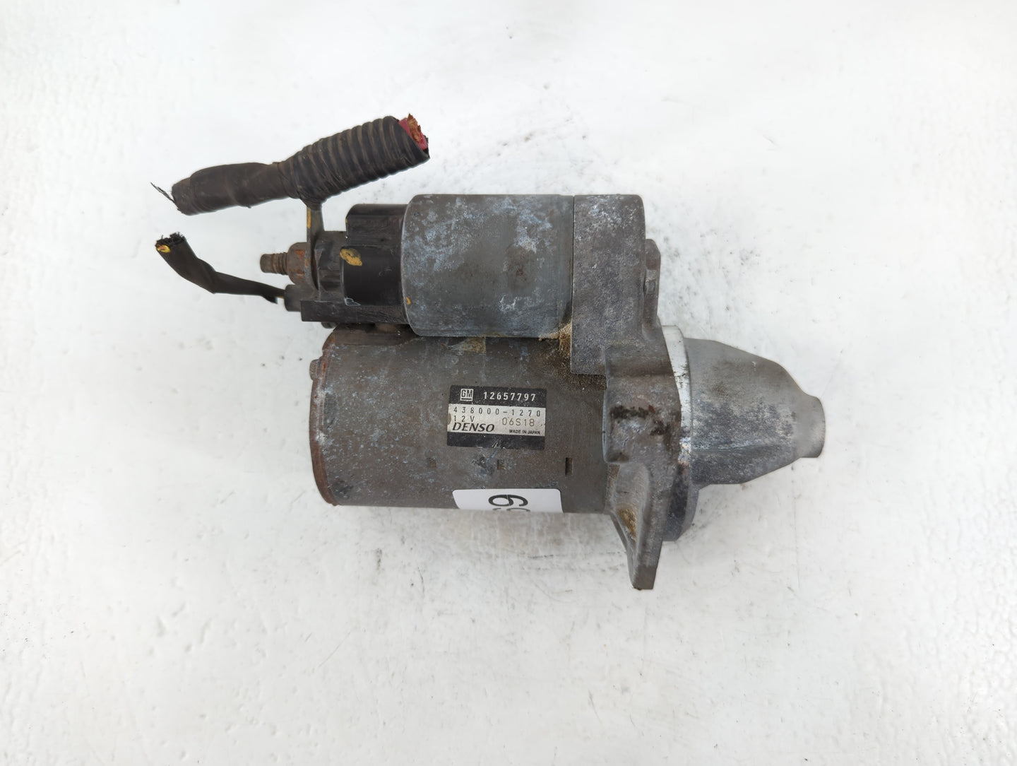2014-2017 Buick Regal Car Starter Motor Solenoid OEM P/N:438000-1270 12657797 Fits OEM Used Auto Parts - Oemusedautoparts1.c