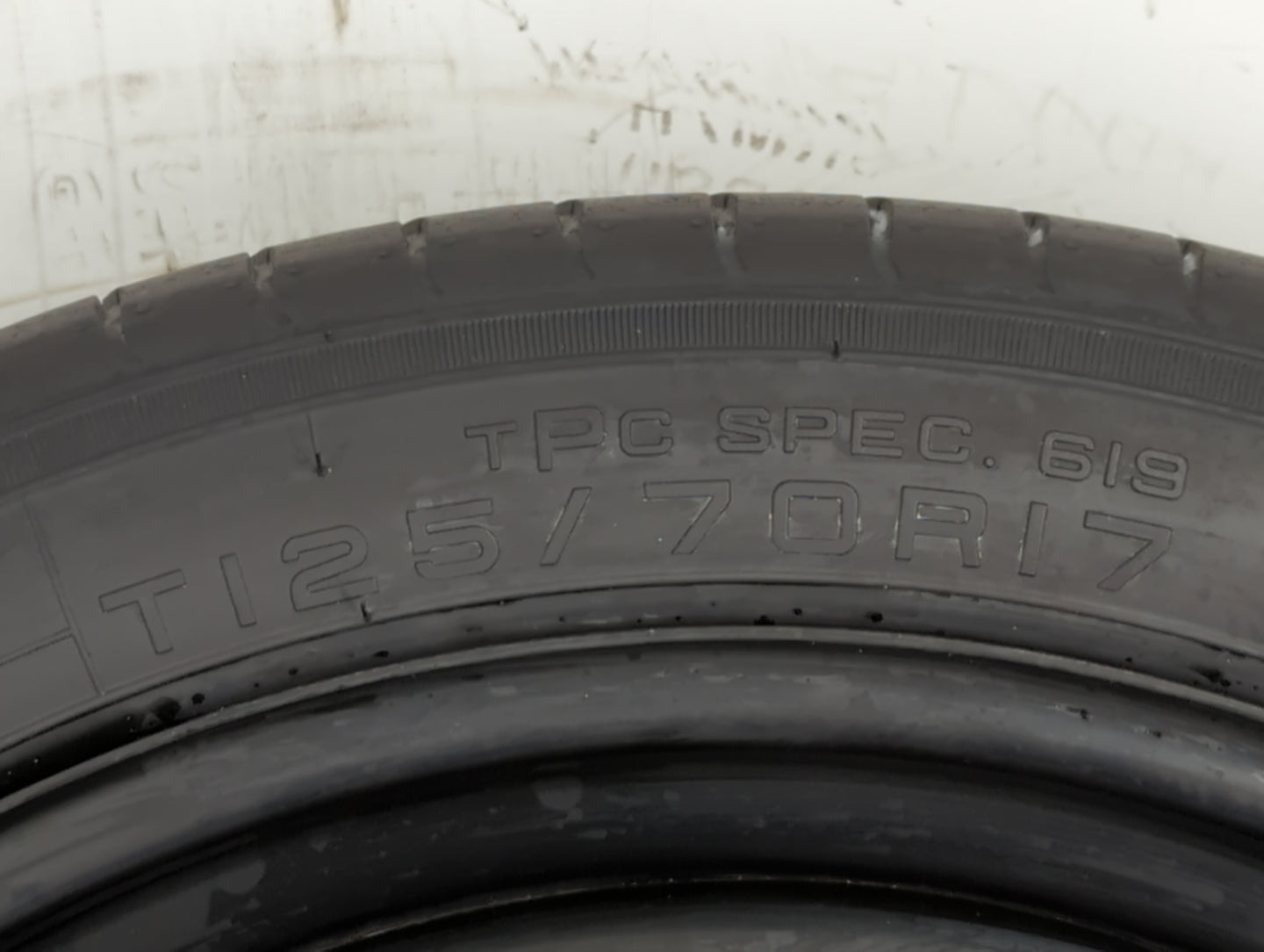 2011-2017 Buick Regal Spare Donut Tire Wheel Rim Oem - Oemusedautoparts1.com