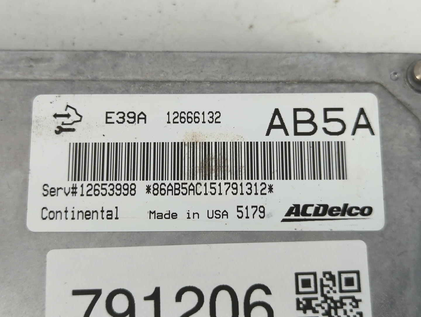 2013-2016 Buick Regal PCM Engine Control Computer ECU ECM PCU OEM P/N:12666132 E39A Fits Fits 2013 2014 2015 2016 OEM Used A