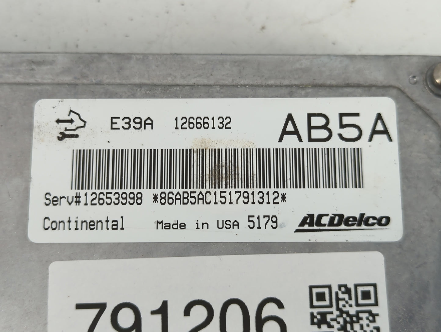 2013-2016 Buick Regal PCM Engine Control Computer ECU ECM PCU OEM P/N:12666132 E39A Fits Fits 2013 2014 2015 2016 OEM Used A