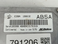 2013-2016 Buick Regal PCM Engine Control Computer ECU ECM PCU OEM P/N:12666132 E39A Fits Fits 2013 2014 2015 2016 OEM Used A