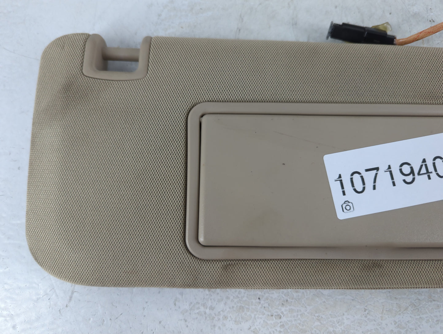 2012-2017 Buick Verano Sun Visor Shade Replacement Passenger Right Mirror Fits Fits 2012 2013 2014 2015 2016 2017 OEM Used A