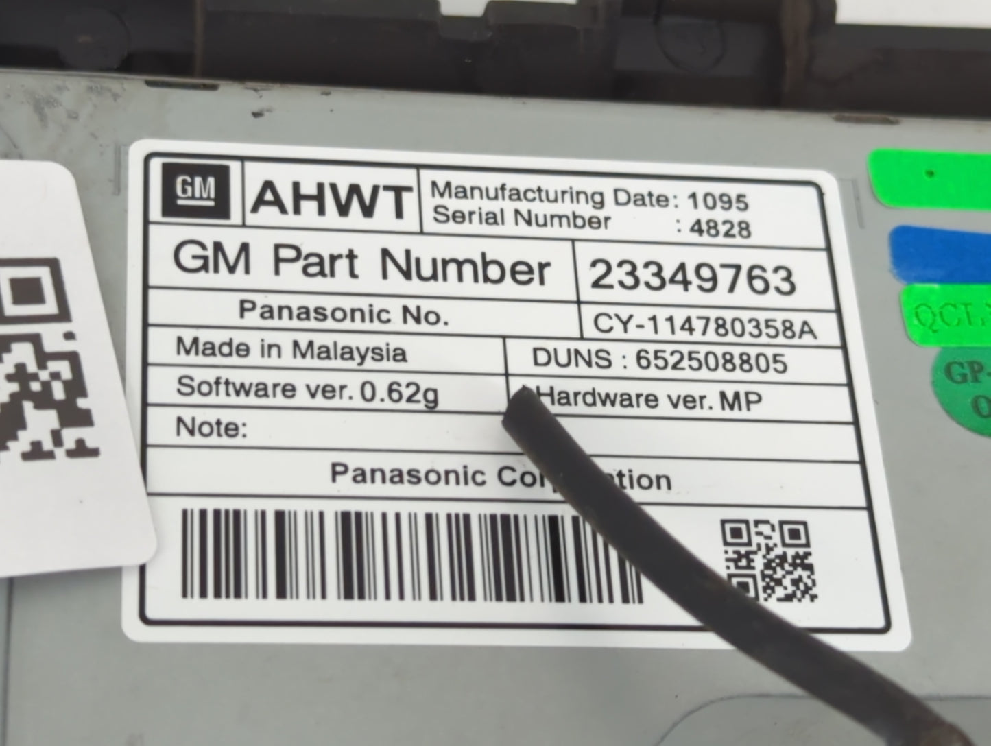 2012-2016 Buick Verano Information Display Screen - Oemusedautoparts1.com