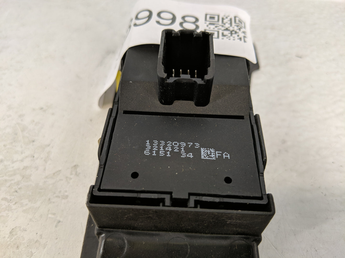 2015-2017 Buick Verano Master Power Window Switch Replacement Driver Side Left P/N:13320973 Fits Fits 2015 2016 2017 OEM Use