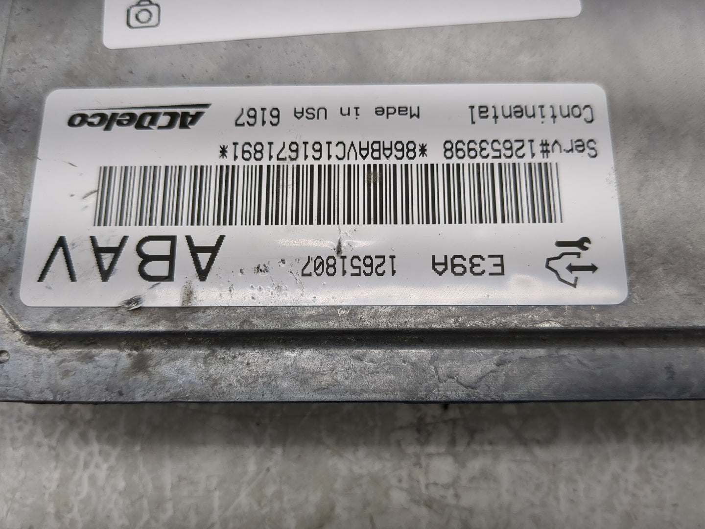 2013-2016 Buick Verano PCM Engine Control Computer ECU ECM PCU OEM P/N:12653998 12651807 Fits Fits 2013 2014 2015 2016 OEM U