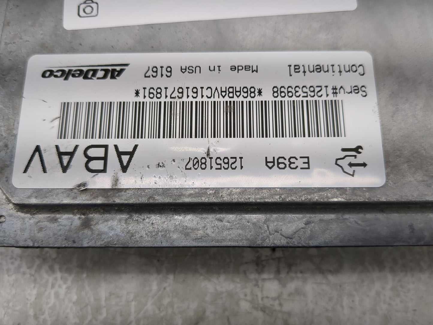 2013-2016 Buick Verano PCM Engine Control Computer ECU ECM PCU OEM P/N:12653998 12651807 Fits Fits 2013 2014 2015 2016 OEM U
