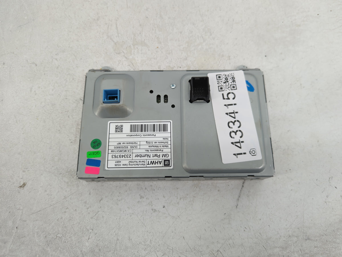 2012-2016 Buick Verano Information Radio Display Screen 1433415 - Oemusedautoparts1.com