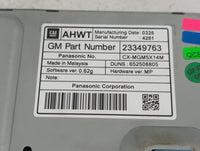 2012-2016 Buick Verano Information Radio Display Screen 1433415 - Oemusedautoparts1.com