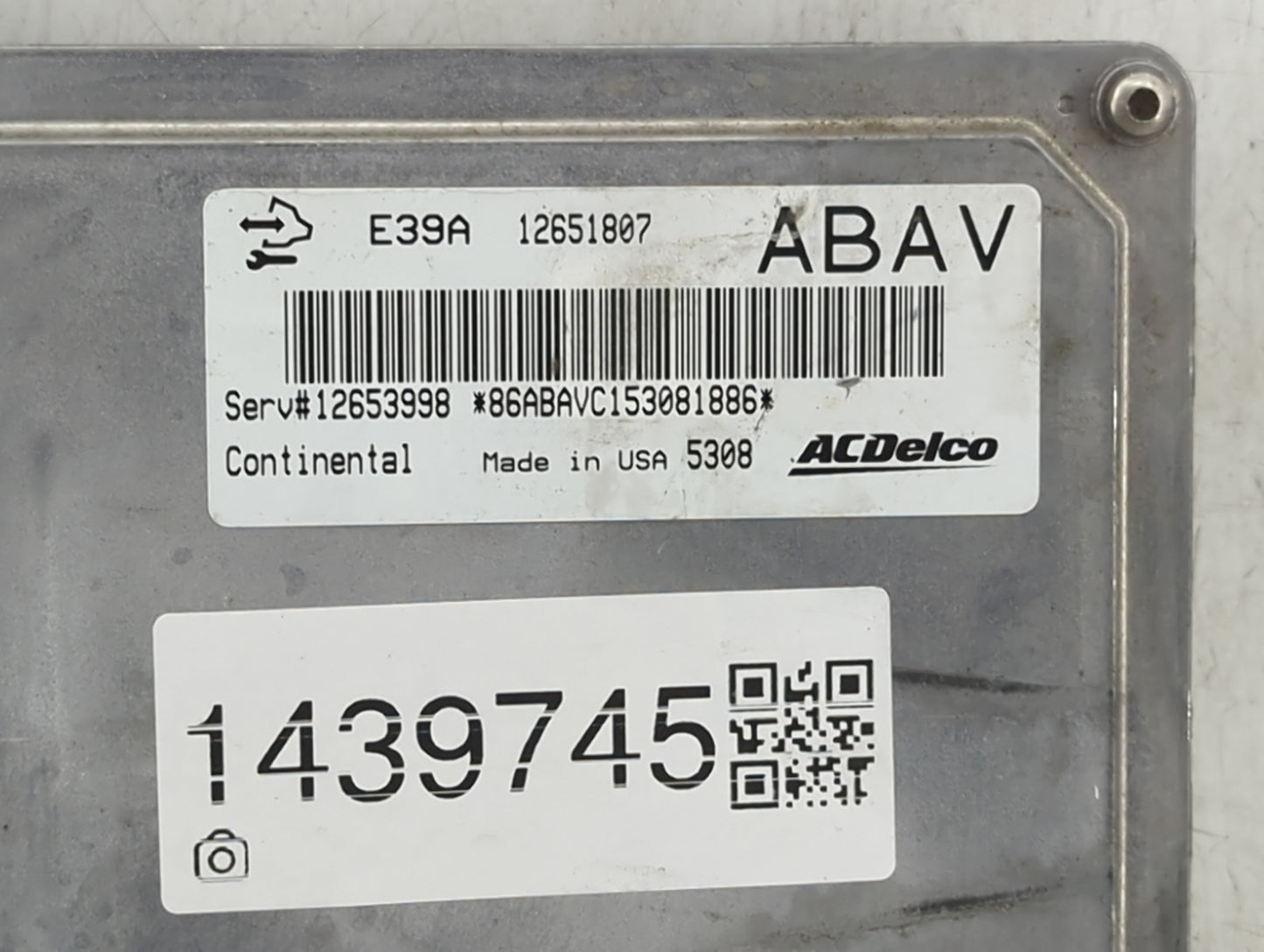 2013-2016 Buick Verano PCM Engine Control Computer ECU ECM PCU OEM P/N:12651807 12653998 Fits Fits 2013 2014 2015 2016 OEM U