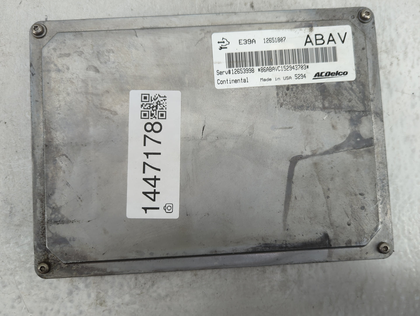 2013-2016 Buick Verano PCM Engine Control Computer ECU ECM PCU OEM P/N:12653998 12651807 Fits Fits 2013 2014 2015 2016 OEM U