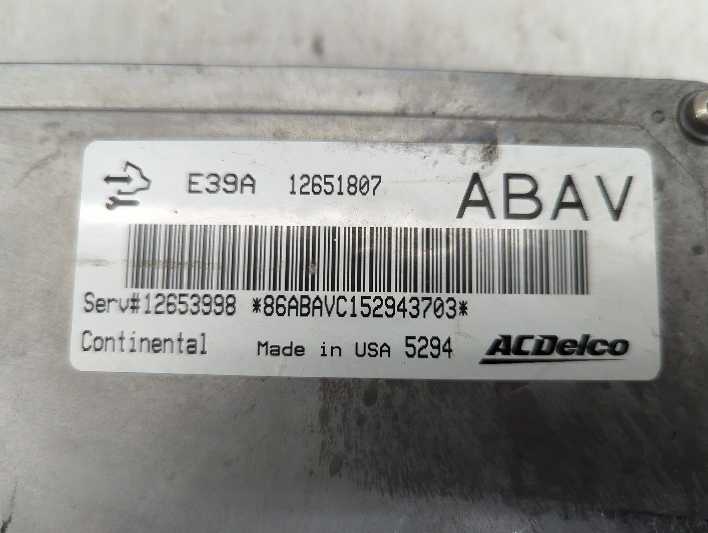2013-2016 Buick Verano PCM Engine Control Computer ECU ECM PCU OEM P/N:12653998 12651807 Fits Fits 2013 2014 2015 2016 OEM U