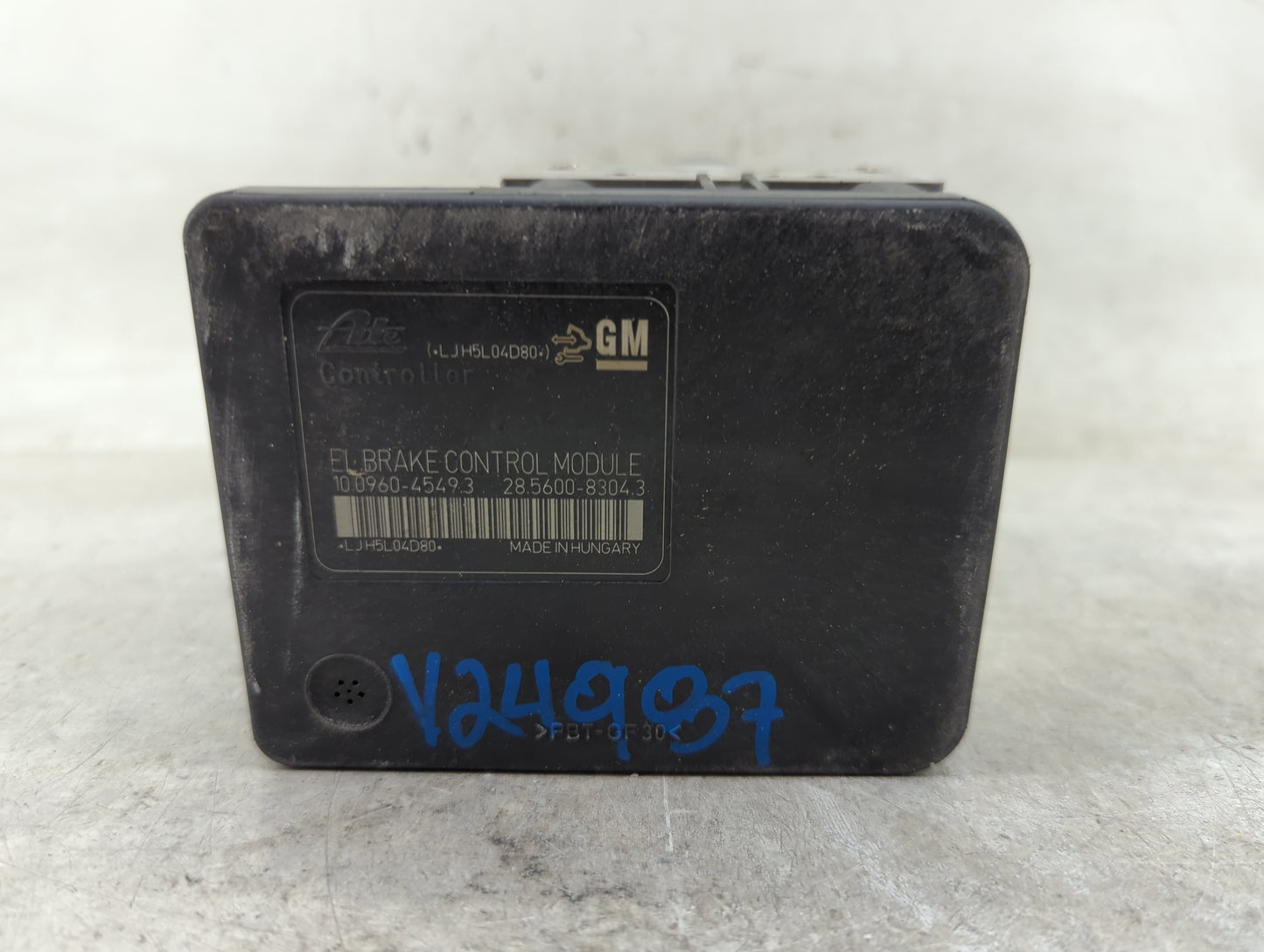 2012-2017 Buick Verano ABS Pump Control Module Replacement Fits Fits 2012 2013 2014 2015 2016 2017 OEM Used Auto Parts - Oem