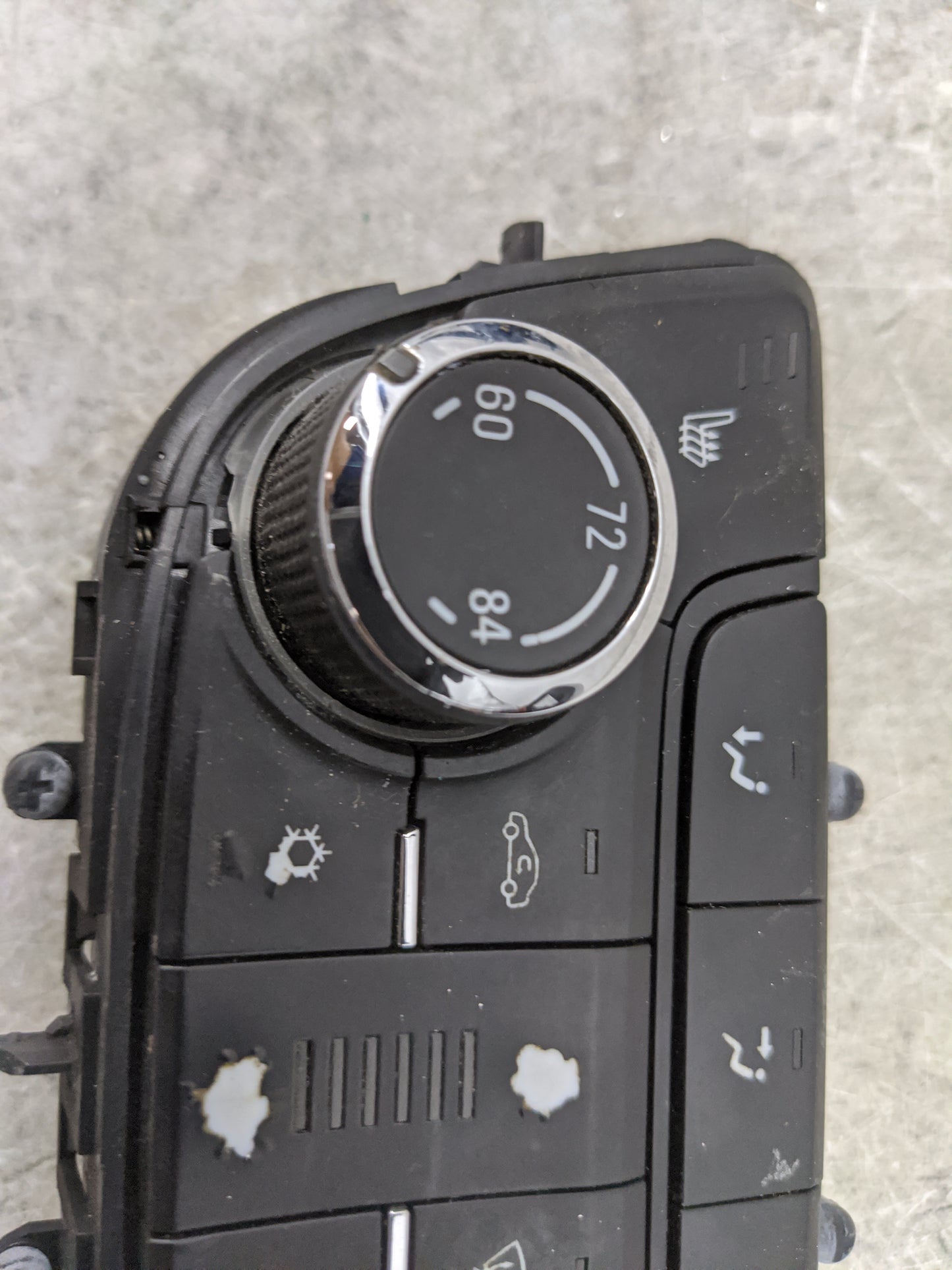 2012-2017 Buick Verano Climate Control Module Temperature AC/Heater Replacement P/N:22944946 A2C83307000 Fits OEM Used Auto 