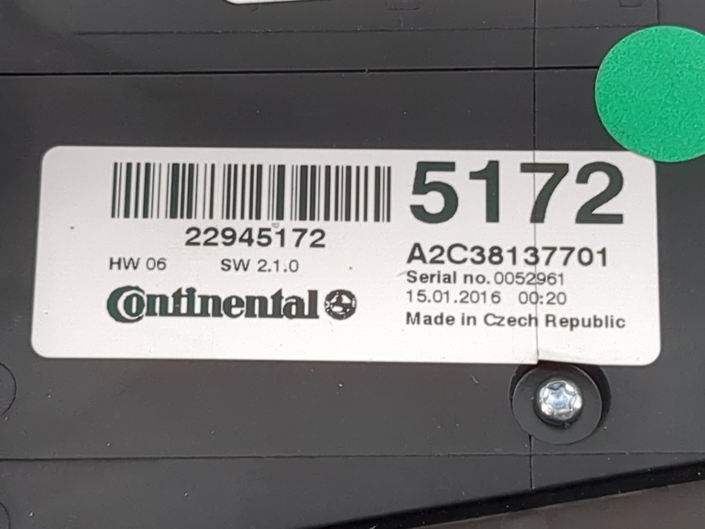 2012-2017 Buick Verano Radio Control Panel 1492591 - Oemusedautoparts1.com