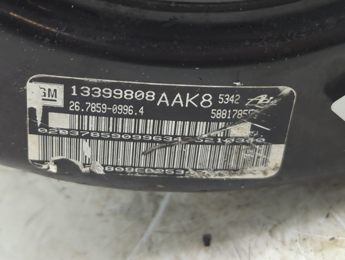 2012-2017 Buick Verano Power Brake Booster Oem 1500991 - Oemusedautoparts1.com