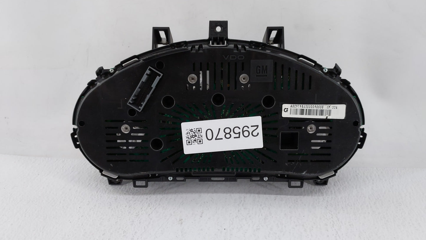 2015-2017 Buick Verano Instrument Cluster Speedometer Gauges P/N:A2C90117600 23316331 Fits Fits 2015 2016 2017 OEM Used Auto