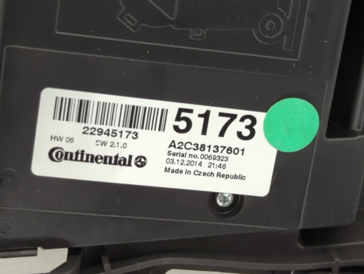 2013-2017 Buick Verano Radio Control Panel - Oemusedautoparts1.com
