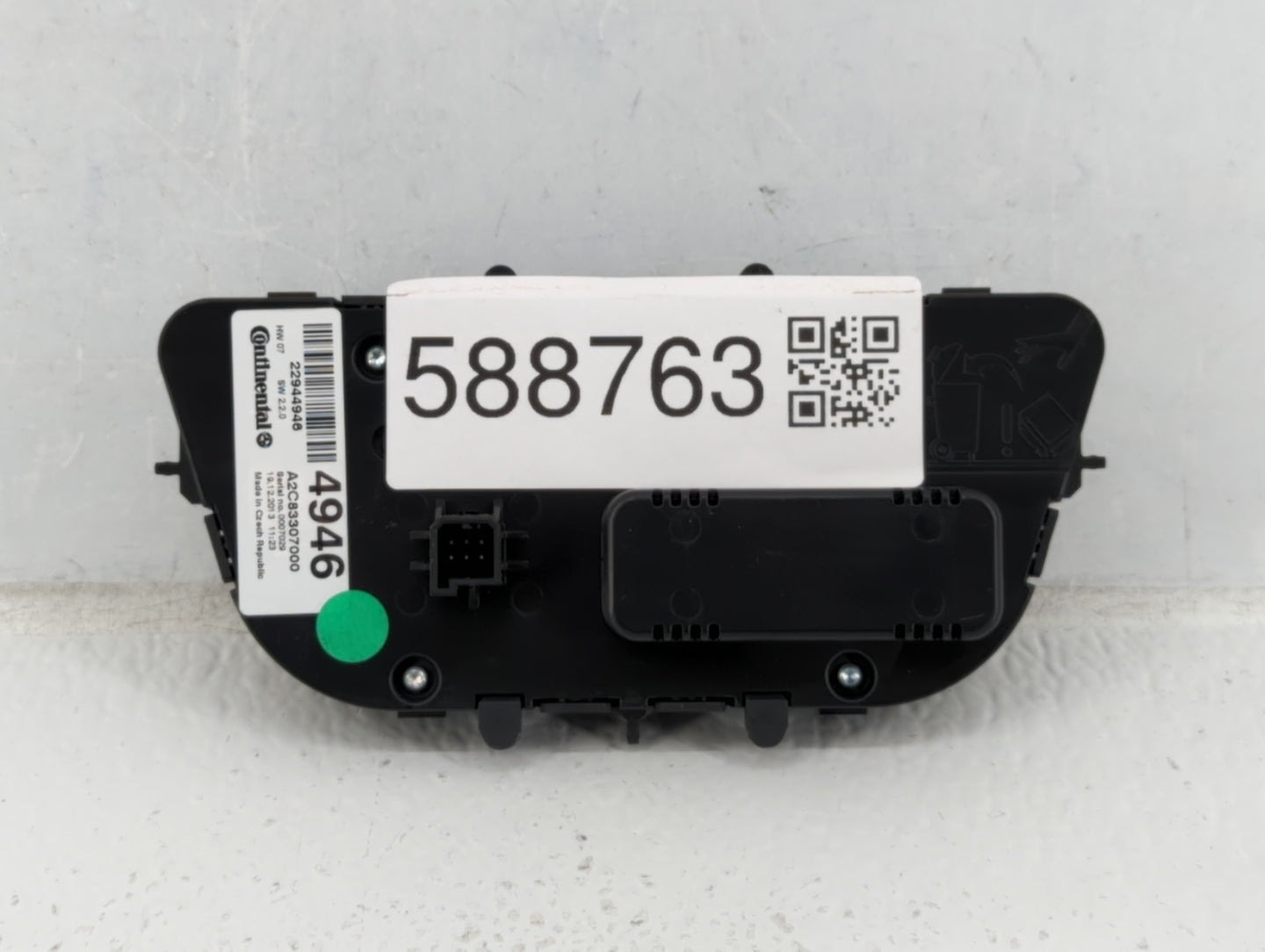 2012-2017 Buick Verano Climate Control Module Temperature AC/Heater Replacement P/N:22944946 Fits OEM Used Auto Parts - Oemu