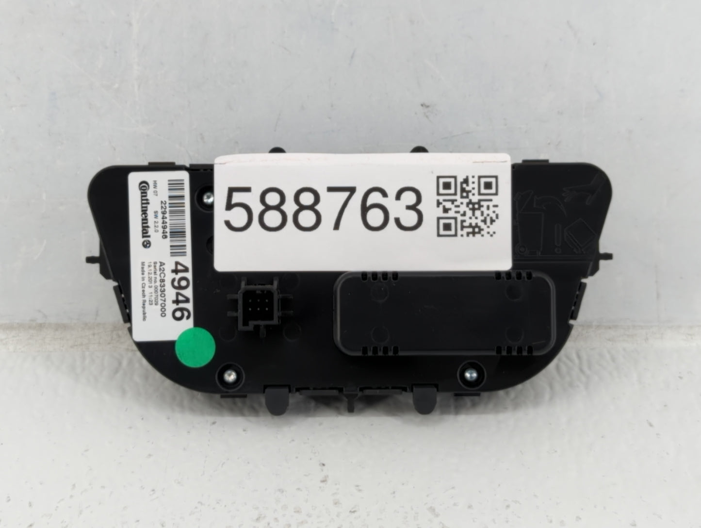 2012-2017 Buick Verano Climate Control Module Temperature AC/Heater Replacement P/N:22944946 Fits OEM Used Auto Parts - Oemu