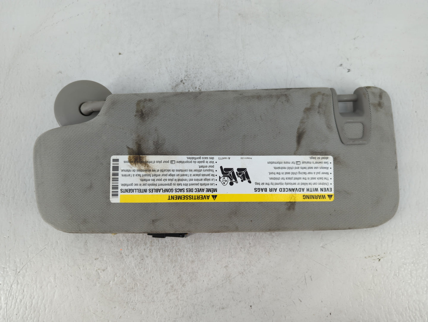 2012-2017 Buick Verano Sun Visor Shade Replacement Passenger Right Mirror Fits Fits 2012 2013 2014 2015 2016 2017 OEM Used A