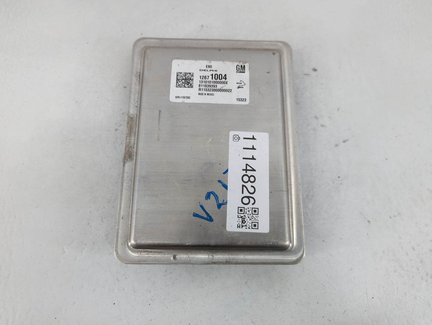 2016 Cadillac Ats PCM Engine Control Computer ECU ECM PCU OEM P/N:12671004 Fits Fits 2015 OEM Used Auto Parts - Oemusedautop