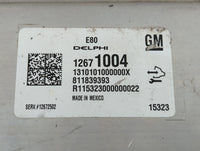 2016 Cadillac Ats PCM Engine Control Computer ECU ECM PCU OEM P/N:12671004 Fits Fits 2015 OEM Used Auto Parts - Oemusedautop